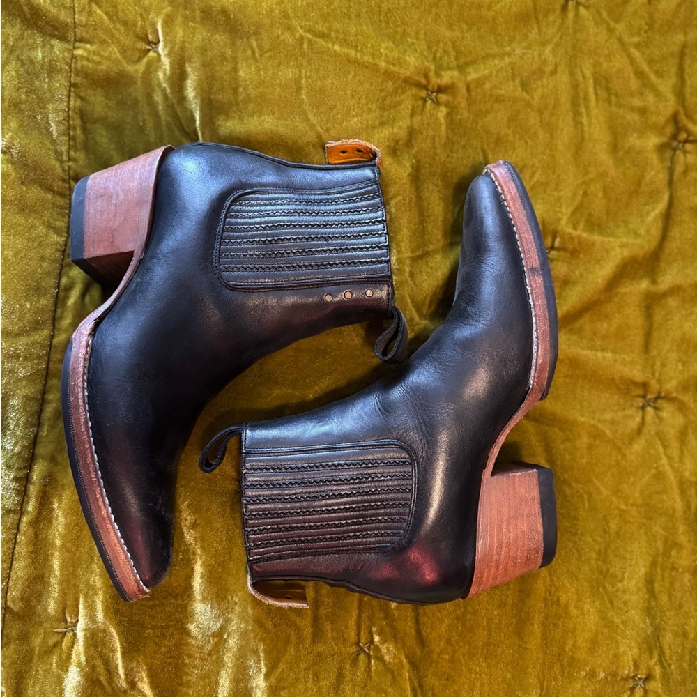 Pskaufman Freeway Chelsea Boot Black Size 8.5